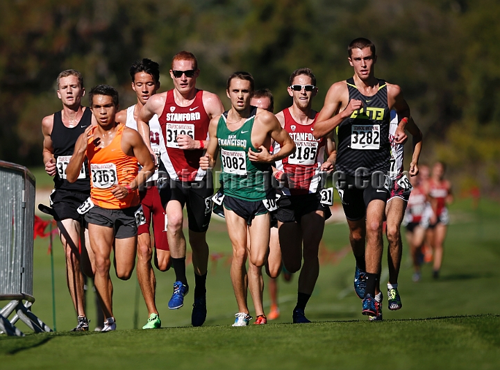 2013SIXCCOLL-036.JPG - 2013 Stanford Cross Country Invitational, September 28, Stanford Golf Course, Stanford, California.